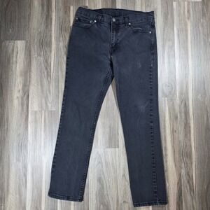 Levi's Men's Slim Jeans in Dark Gray